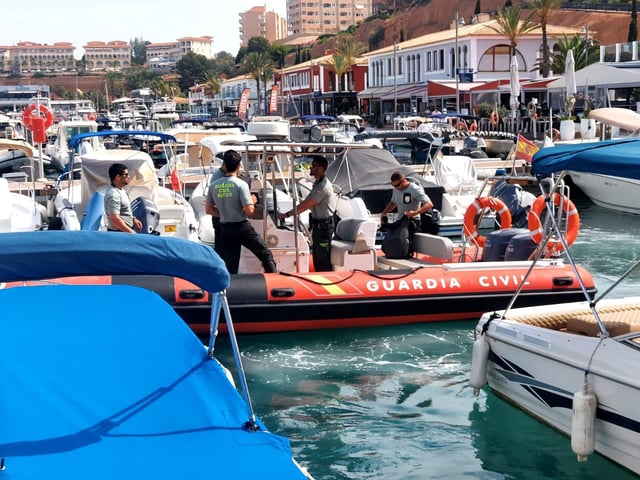 La Guardia Civil llevó a cabo una minuciosa búsqueda