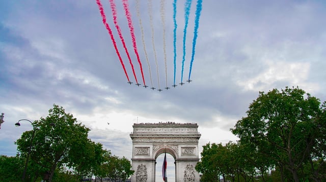 L’année dernière, le défilé du 14 juillet avait coûté 3,5 millions d’euros, d’après une annexe au projet de loi de finances pour 2025.