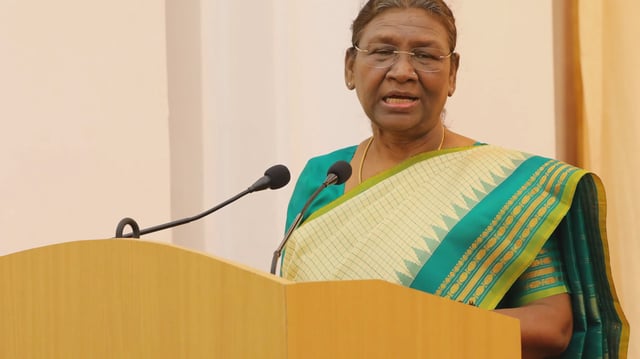 President Droupadi Murmu | Image: X/@rashtrapatibhvn