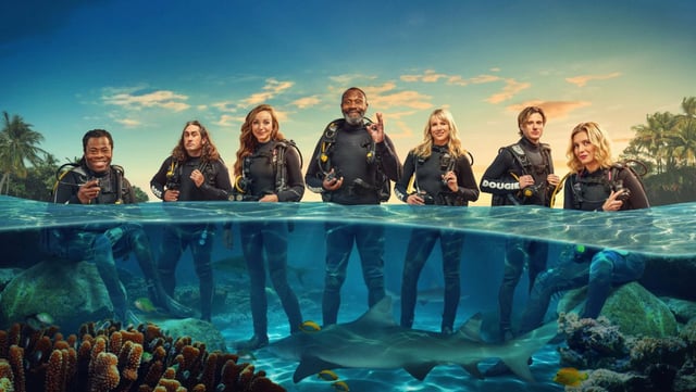 The celebrities who will be diving into the ITV show Shark! Celebrity Infested Waters (Photo: Plimsoll Productions/ ITV)