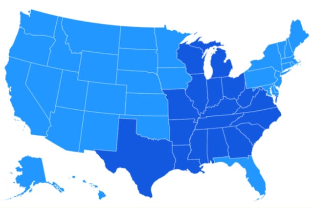 This map shows food safety recalls tied to Kroger this month.