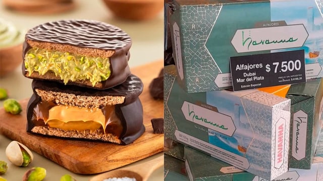 El Havanna Dubai se vnde en combo con el salado. El stock está agotado por el momento. 
