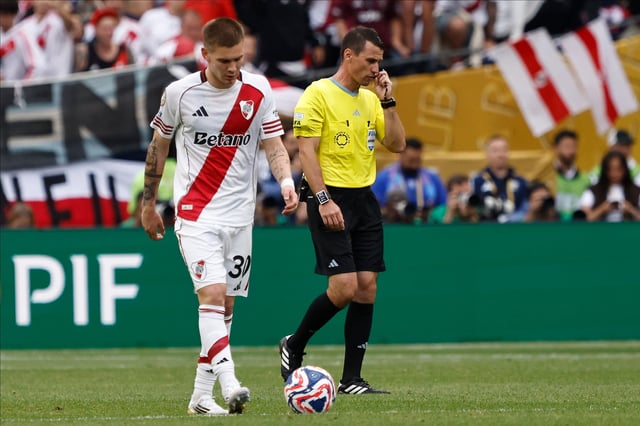 Franco Mastantuono se refirió a su salida de River