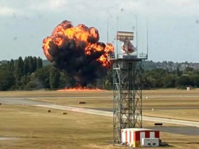 Una avioneta de Zeusch Aviation se desplomó a pocos segundos de despegar