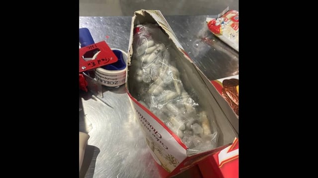 Officials said most of the young tarantulas died during transport.