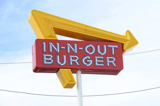 An In-N-Out Burger under construction in Texas in 2019. The burger chain was touted in a White House announcement related to the Make America Healthy Again movement.