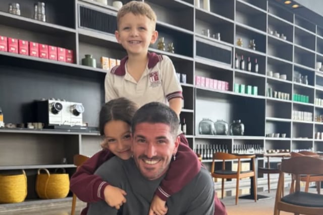 De Paul regresó al país para compartir con su hijo en el día de su cumpleaños (Foto: @rodridepaul)