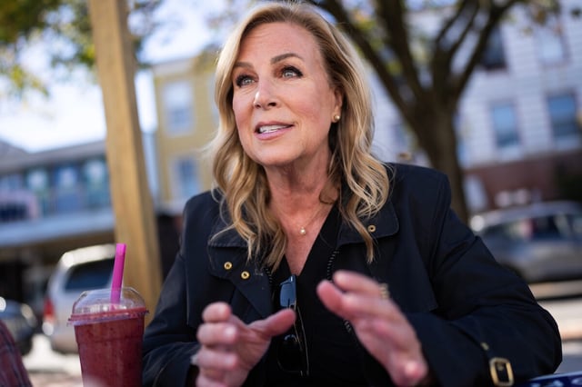 Pennsylvania Democrat Janelle Stelson is challenging Republican Rep. Scott Perry again. (Tom Williams/CQ Roll Call file photo)