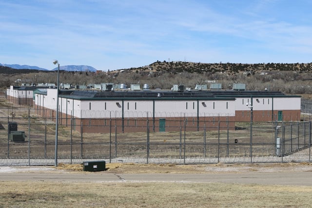 El Huerfano County Correctional Center cerró sus puertas en 2010. Foto: Jeffrey Beall, Wikimedia Commons