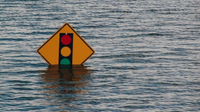 New Jersey was under flash flood warning on Monday