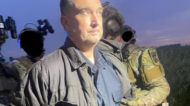 Vance Luther Boelter being taken into custody on June 15, 2025. (Ramsey County Sheriff’s Office/TNS)