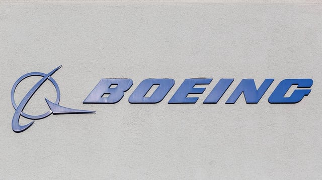 Boeing logo on a building at Los Angeles International Airport. Boeing is among the companies targeted by the E.U. in response to U.S. tariffs. (Markus Mainka/Dreamstime/TNS)