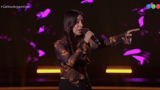 La Voz Argentina: Brisa Campo apostó por su amor a la música