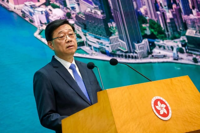 John Lee has said the proposal must ensure quality and safety of such services, while safeguarding the livelihoods of taxi drivers. Photo: Jonathan Wong