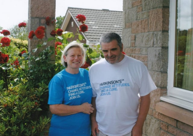 Joy Milne smelt husband Les&#39;s Parkinson&#39;s disease 12 years before he was diagnosed (Photo: Joy Milne)