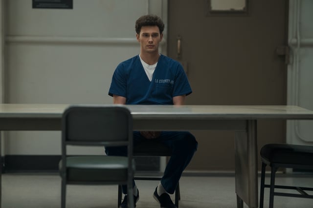 Cooper Koch as Erik Menendez in Monsters.(Netflix)