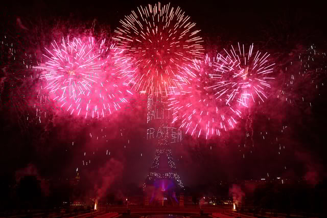 Un millier de drones, images inspirées du Brésil... Revivez le feu d’artifice du 14 juillet