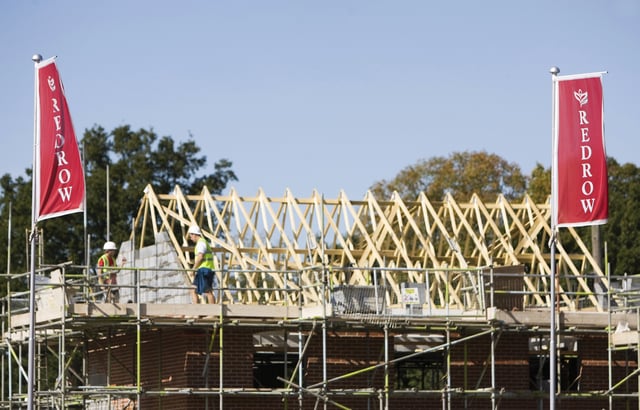 Completions fell nearly 8 per cent year on year
