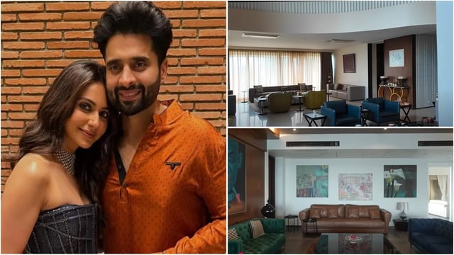 Farah Khan explores Rakul Preet Singh and Jackky Bhagnani's stunning home.