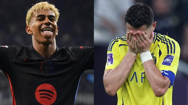 Lamine Yamal Cristiano Ronaldo