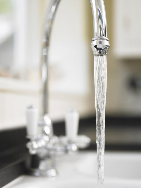 New recommendation: Tap water, which has fluoride that is good for teeth, is better.