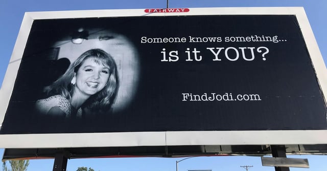 A team of journalists and a retired Woodbury police officer have followed the Jodi Huisentruit case and held a dedication ceremony in June 2018 for new billboards placed in Mason City, Iowa on what would have been her 50th birthday.