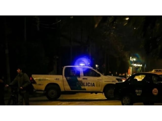 La policía investiga la muerte del motociclista (Gentileza 0223).