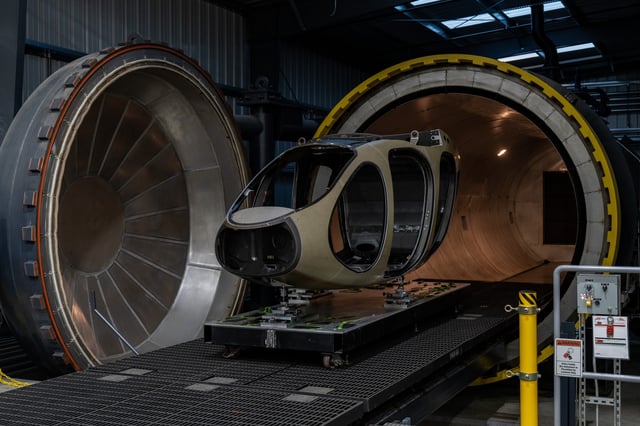image of joby aviation evtol fuselage