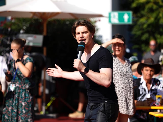 Vincent Gross bei "Immer wieder sonntags"