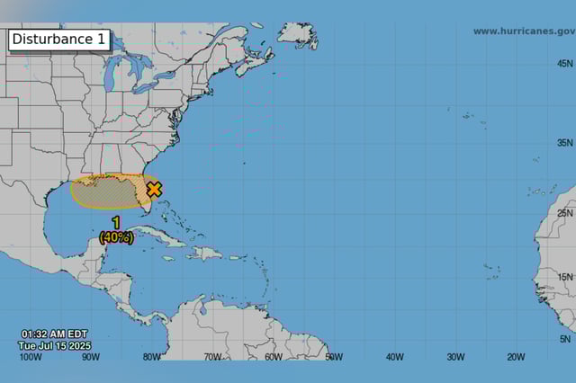 This NHC map highlights the area in question.