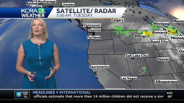 Delta breezes usher in cooler air and better air quality, but temperatures will rise again for the weekend.