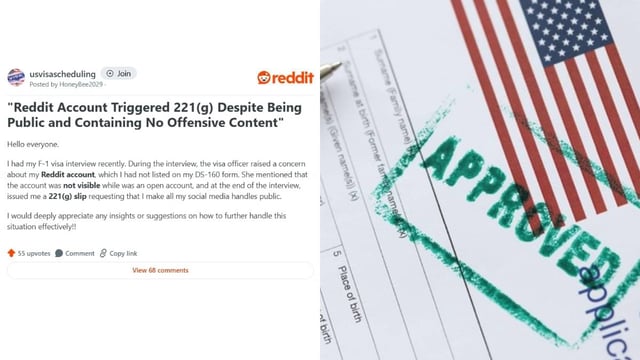 Reddit account triggers US visa delay for Indian student amid stricter social media screening | Image: Reddit