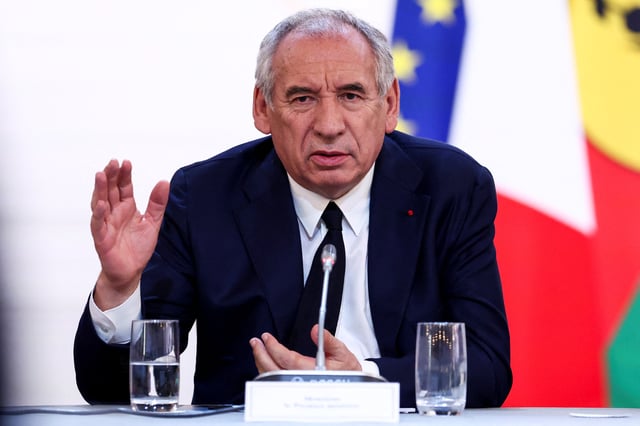 Le premier ministre, François Bayrou.