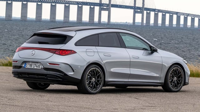 The Mercedes-Benz CLA Shooting Brake EV Can Go Over 470 Miles On A Charge:  Mercedes-Benz CLA Class, Official