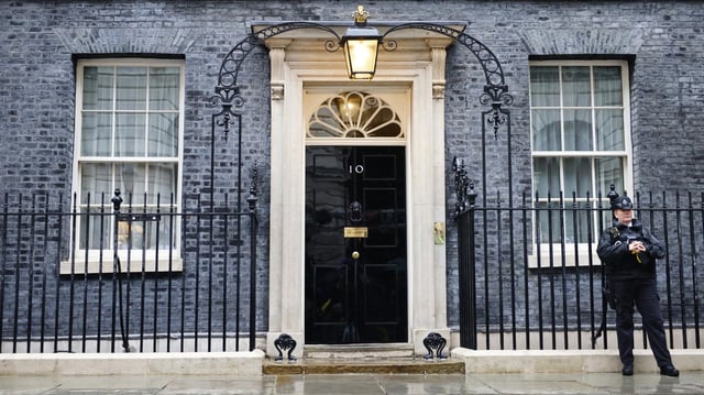 Downing Street 10 in London