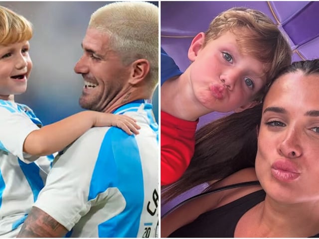 Rodrigo De Paul y Cami Homs celebraron los 4 años de su hijo Bautista. Foto: Instagram