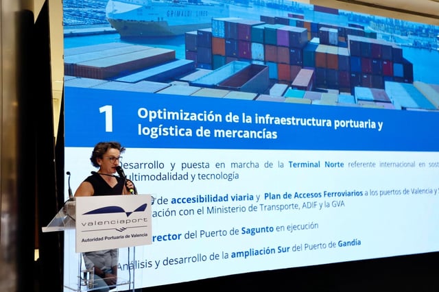 El puerto de València aspira a concentrar el 45% del comercio exterior de importación y exportación