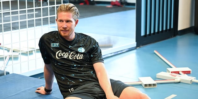 De Bruyne, spunta il 10 in allenamento: i tifosi Napoli impazziscono
