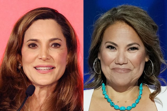 Rep. Maria Elvira Salazar, R-Fla., and Rep. Veronica Escobar, D-Texas.