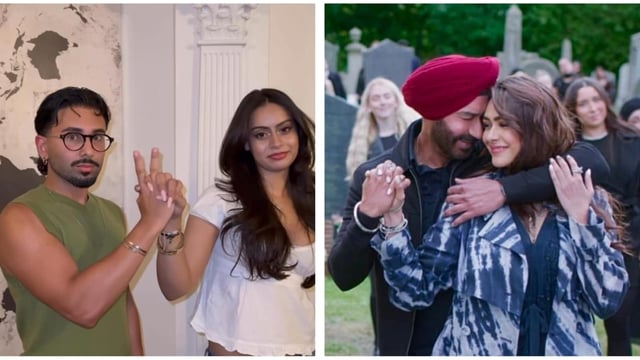 Orry shared a video with Nysa where the two of them were seen doing the Pehla Tu dance step.