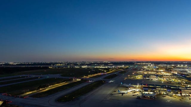 A Palestinian man is being held at the George Bush Intercontinental Airport despite having a valid visa, according to a civil rights group.