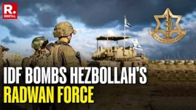 IDF Bombs Hezbollah | Image: Republic 