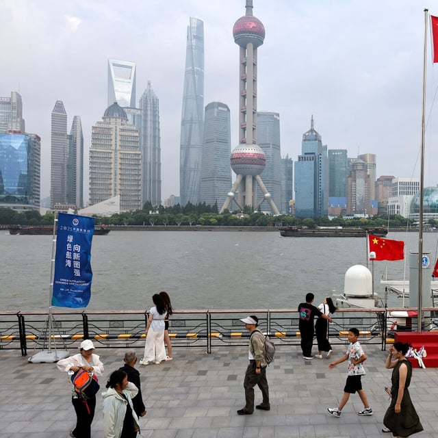 Respondents in a majority of countries surveyed said they regarded China as the world’s top economy, or joint-top with the U.S.