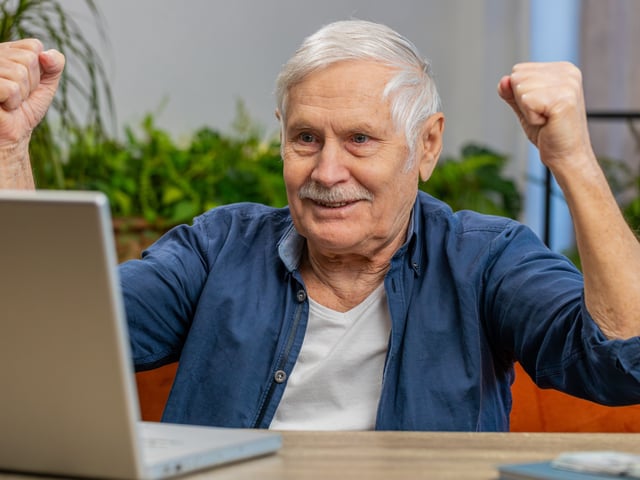 Ein Senior aus Oberbayern hat im Lotto gewonnen  (Symbolbild) 