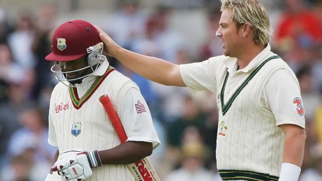 Brian Lara Shane Warne