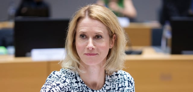 Ist „wirklich traurig“ über die Ablehnung der Sanktionen: Kaja Kallas