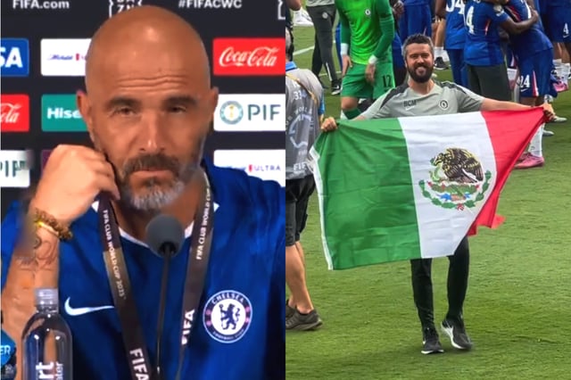 Enzo Maresca se negó a hablar de Bernardo Cueva durante la conferencia de prensa del campeonato. (Fotos: Capturas de pantalla)