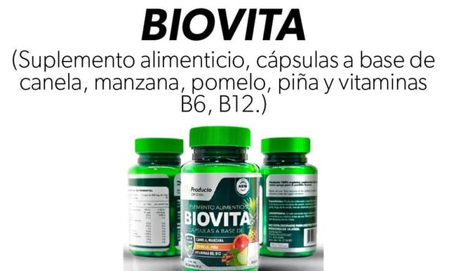 Alerta SSM por venta engañosa del producto Biovita