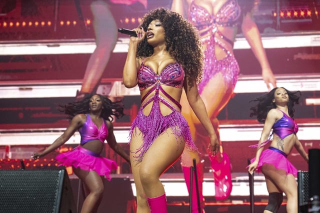 Megan Thee Stallion at the BottleRock Napa Valley in 2024.