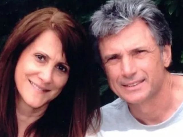 Robin Kaye (I) y Tom Deluca, la pareja asesinada.